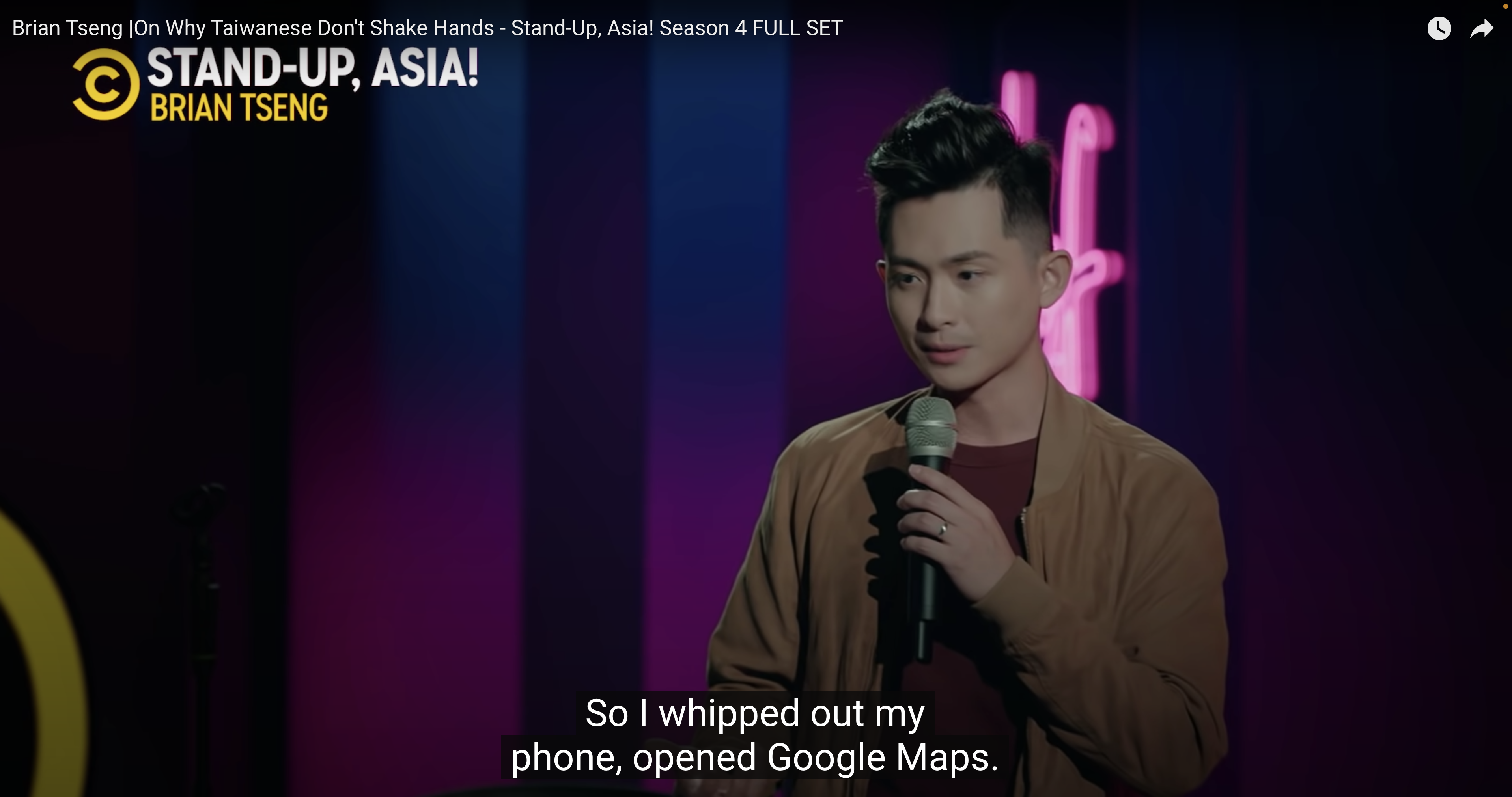Comedy Central Asia / Brian Tseng |On Why Taiwanese Don’t Shake Hands – Stand-Up, Asia! Season 4 FULL SET