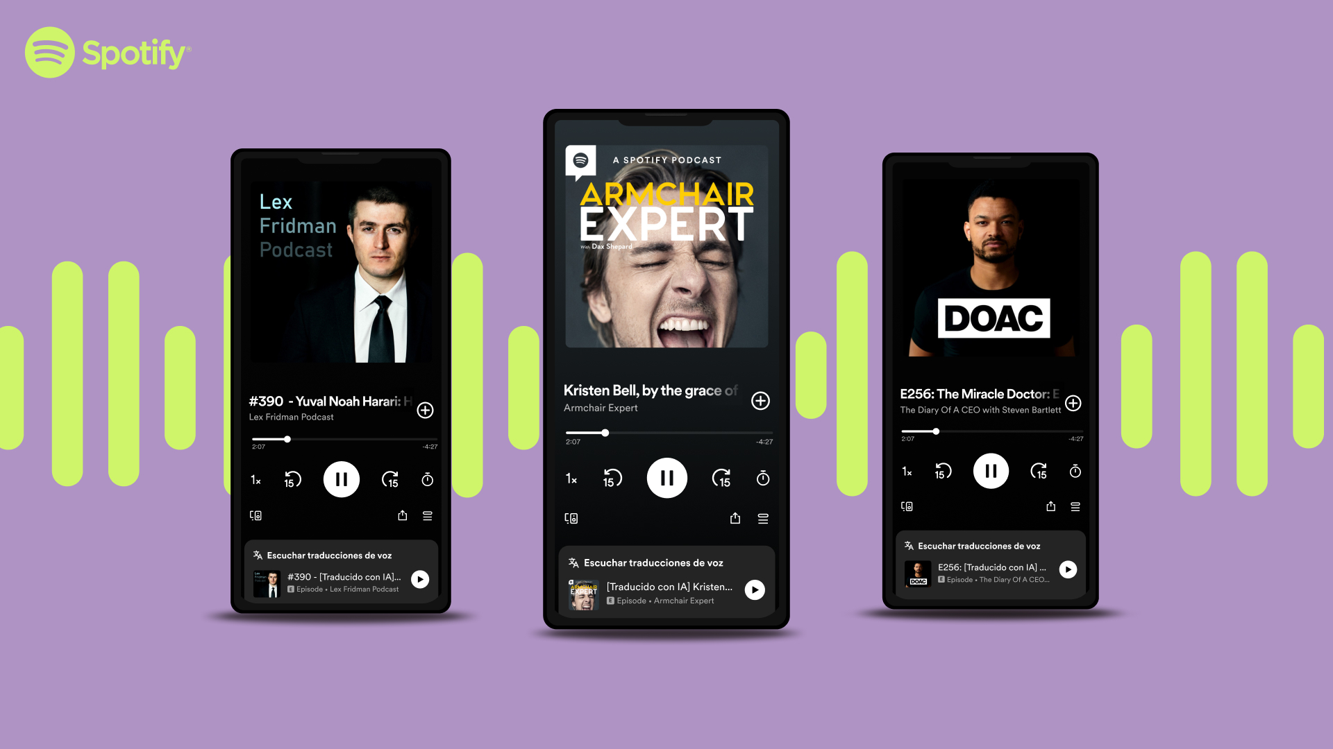 Spotify AI 外語人聲翻譯