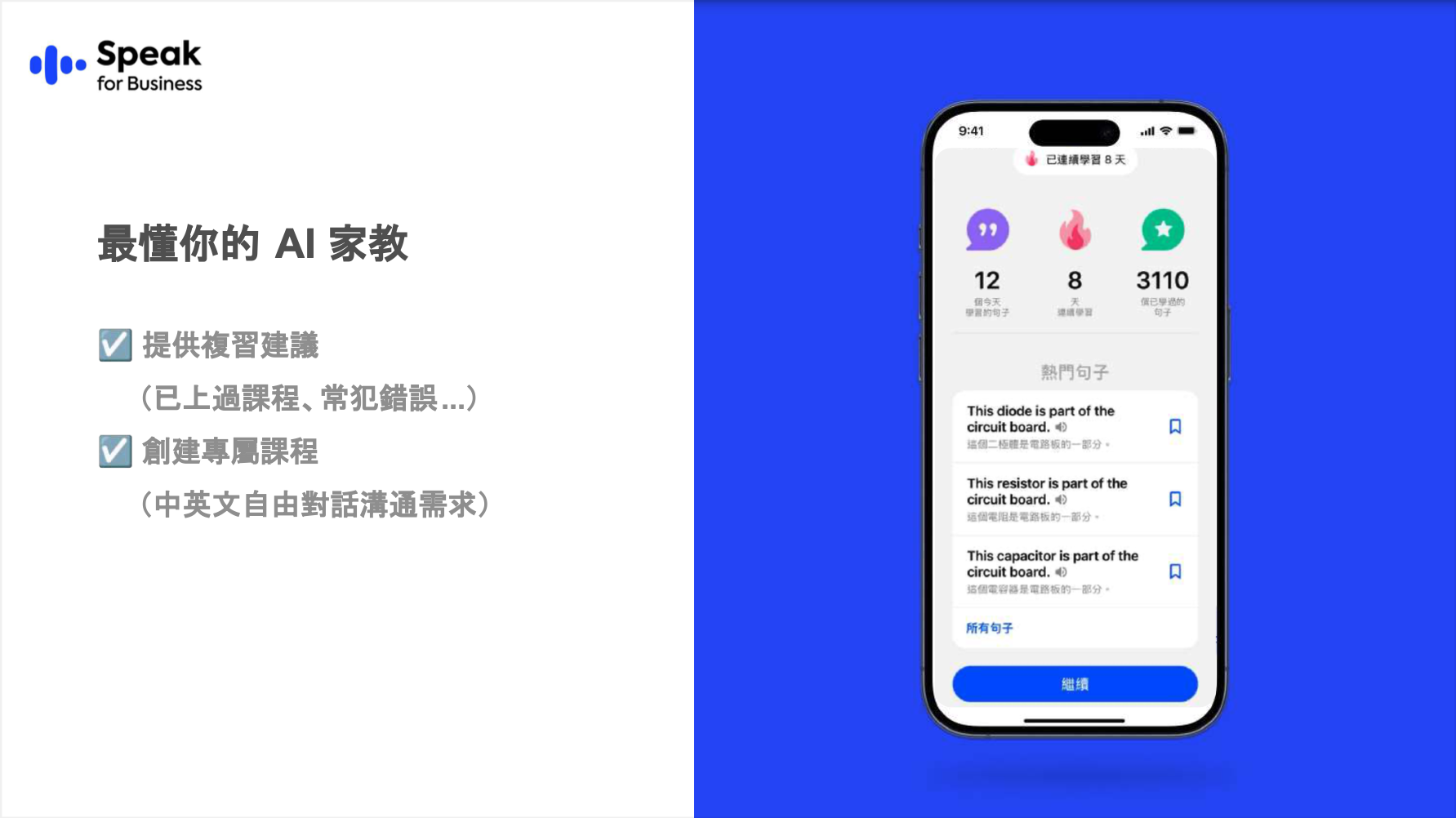 Speak說明簡介