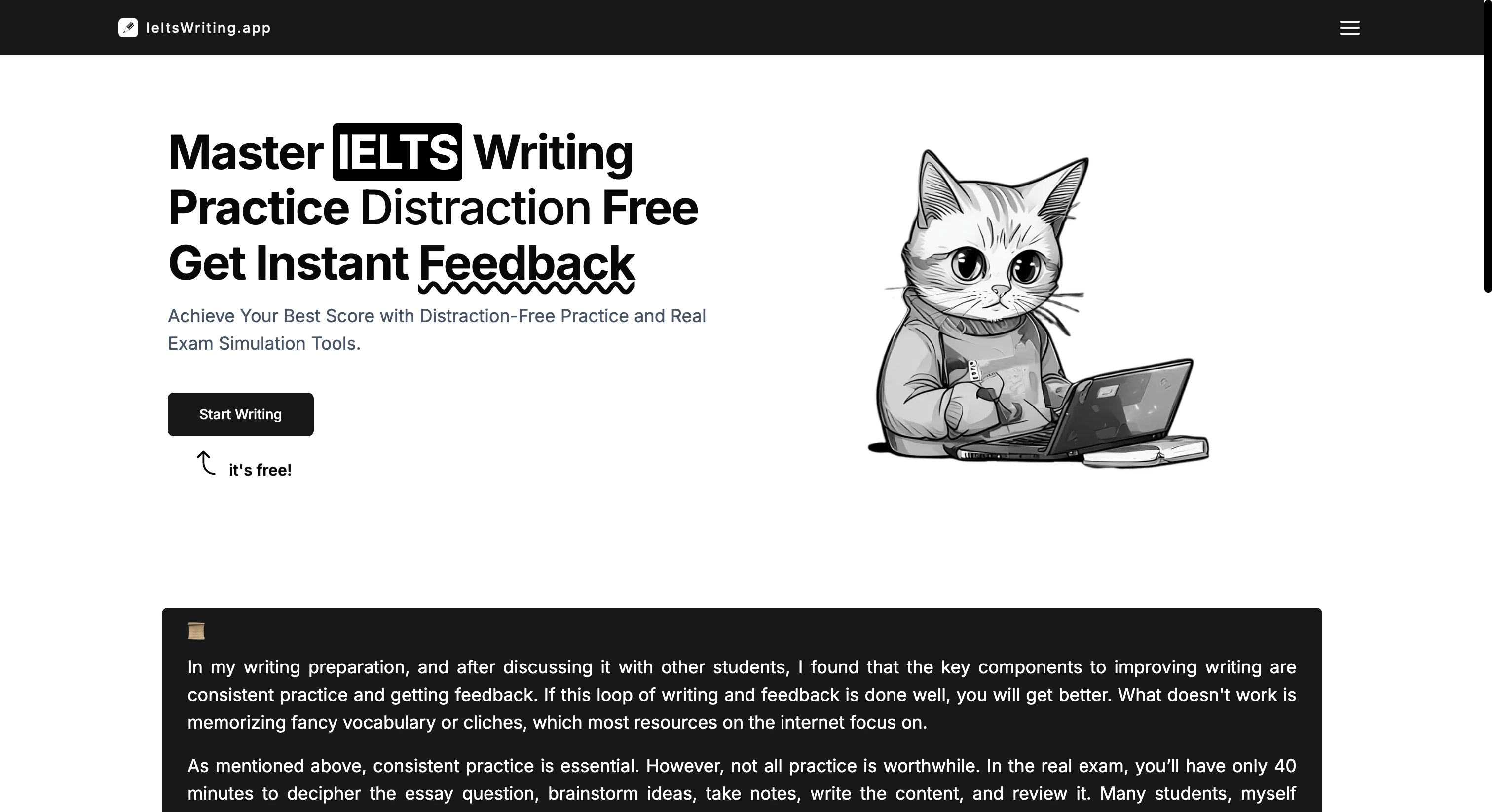 IELTSWriting.app